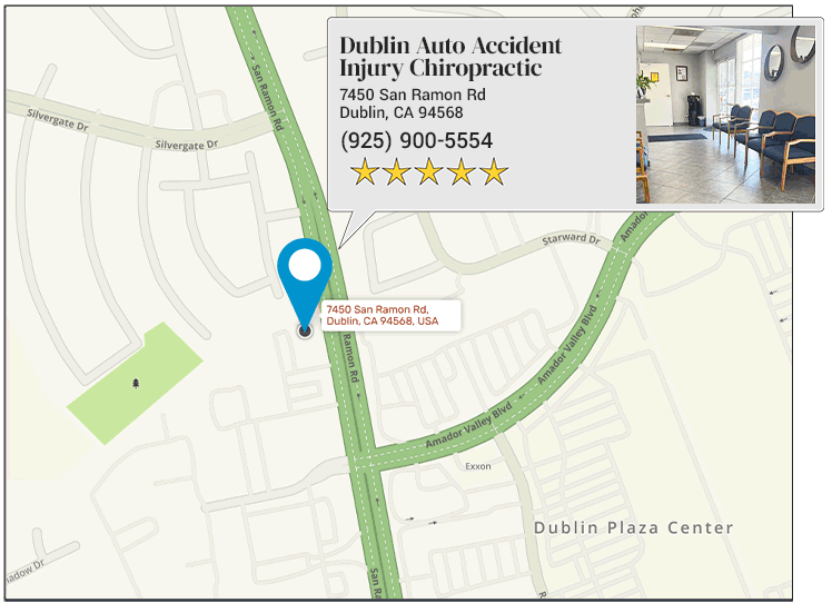 Dublin Auto Accident Injury Chiropractic on googlemap
